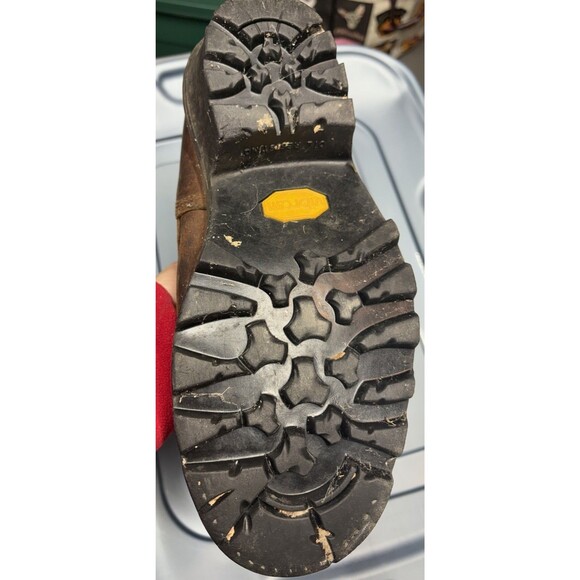 Red Wing 4417 Mens 9.5 D Logger Boots Steel Toe Waterproof Insulated Vibram Sol - Picture 10 of 13